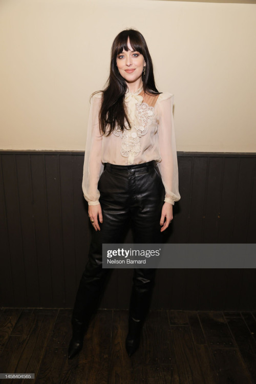 PARK CITY, UTAH - JANUARY 21: Dakota Johnson attends as Gucci Celebrates the Premiere of Bethann Har